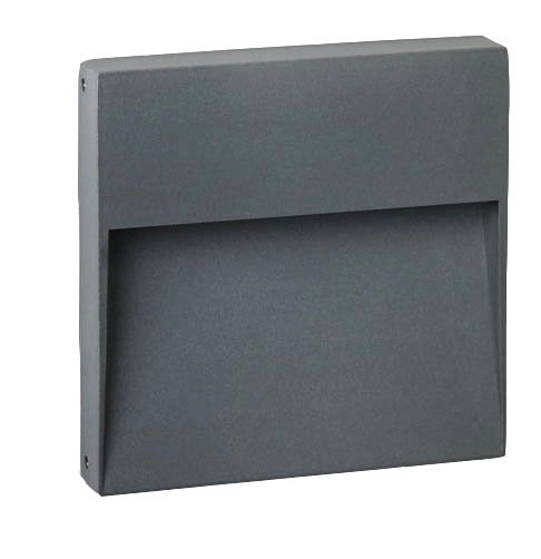 Downlighter Gevel Square antraciet