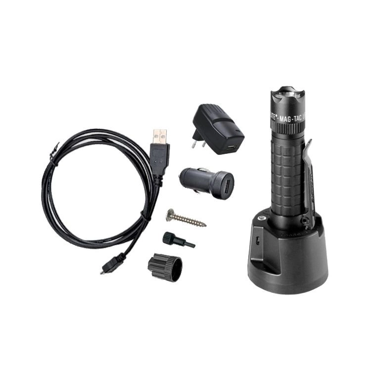Led zaklamp Mag Tac Crowned Bezel Rechargeable Oplaadbaar Maglite 38739680200