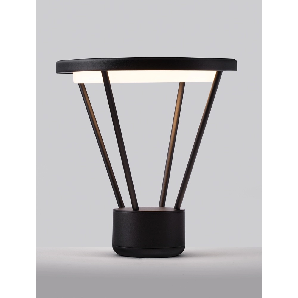 Design tuinlamp Virtus antraciet Lyora 5212017449337