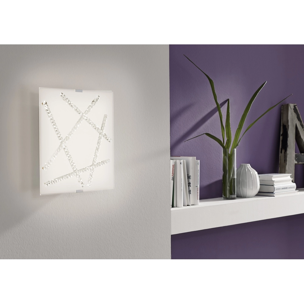 Vierkante plafondlamp Sorrenta wit Eglo 9002759937652