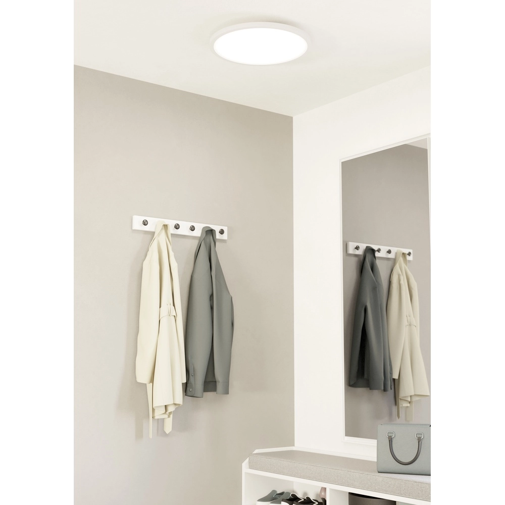 Slimme slanke plafondlamp Sarsina-Z Ø 45cm - wit Eglo 9008606264049