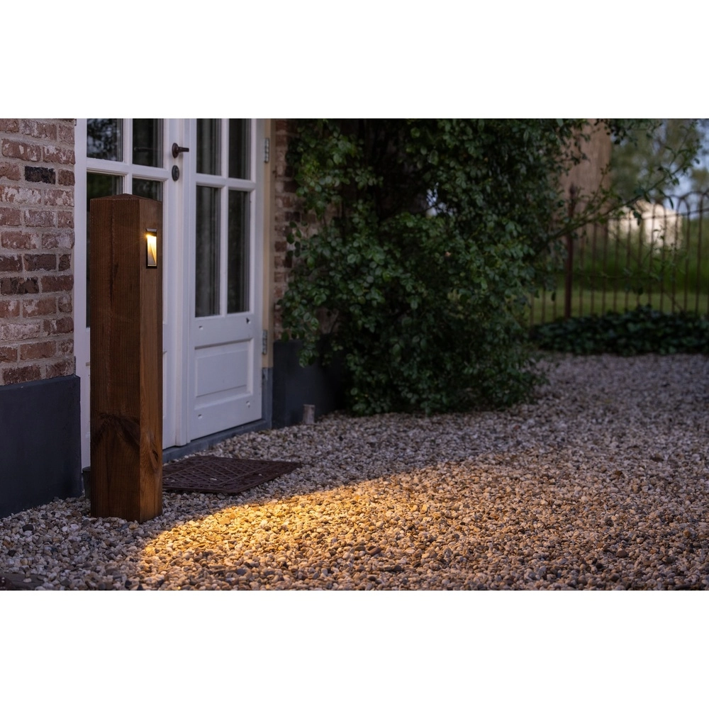 Houten pad lamp Torre 150 Eiken - 15x15x90cm - 2700K Timberlab 8716803514560