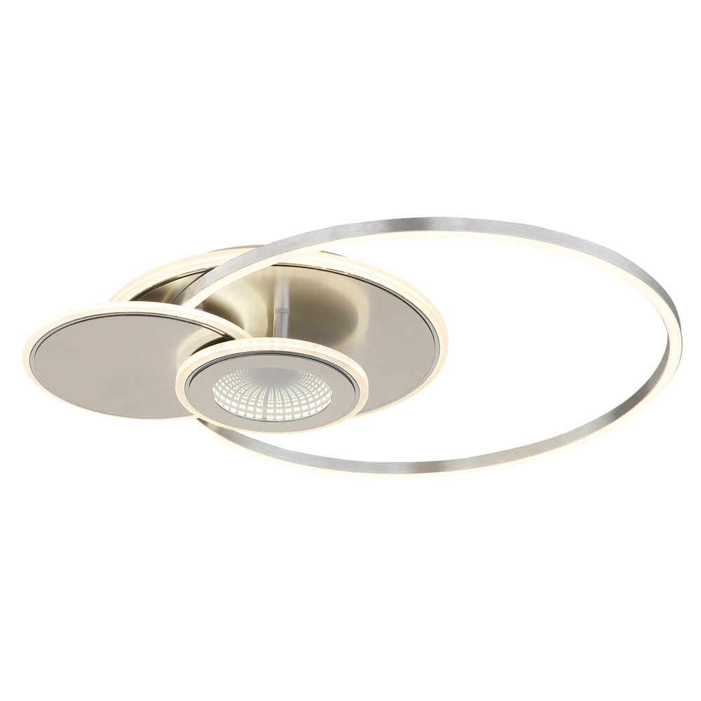 Design plafondlamp Beltran zilvergrijs