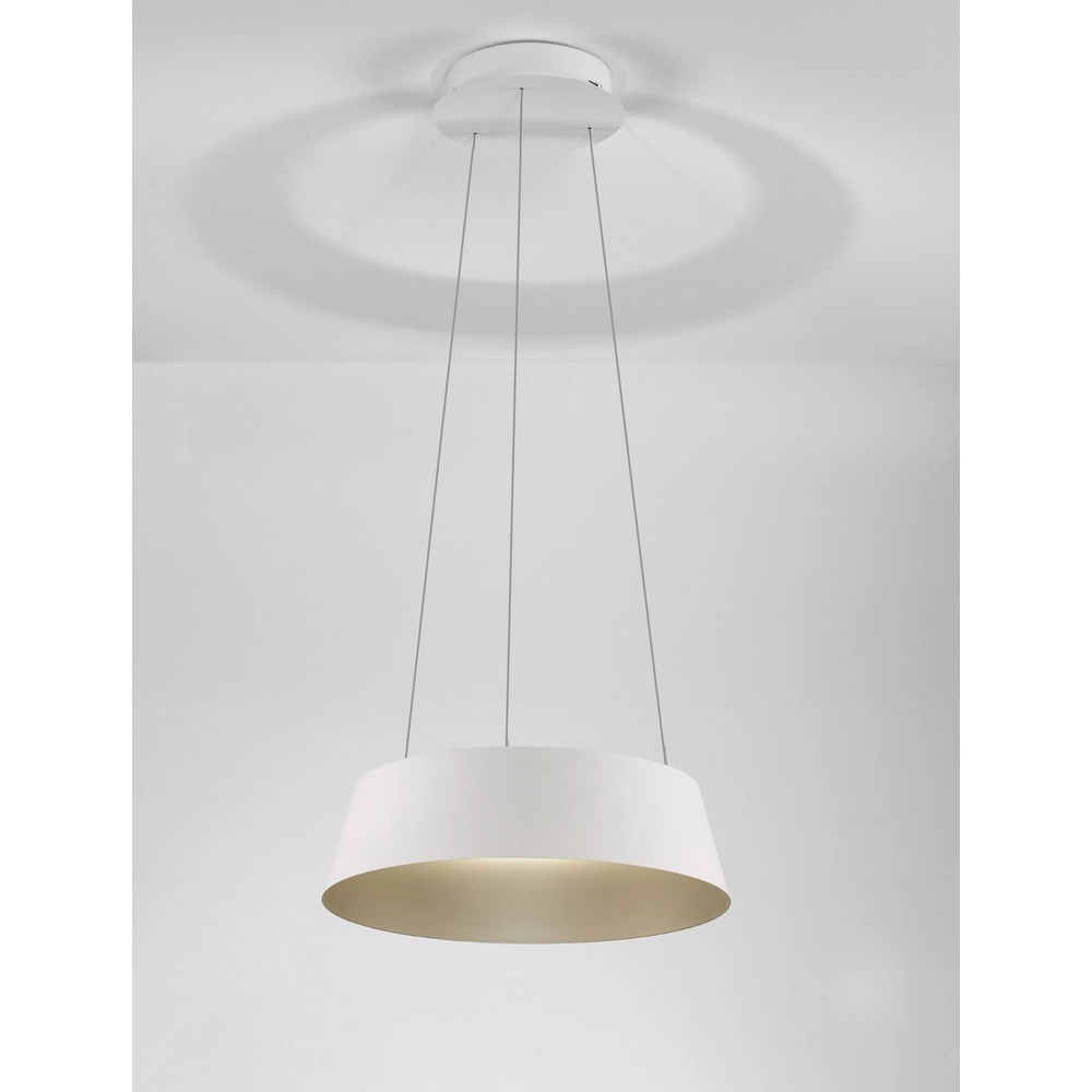 Hanglamp Alba wit Ø 42cm Lyora 5212017439000