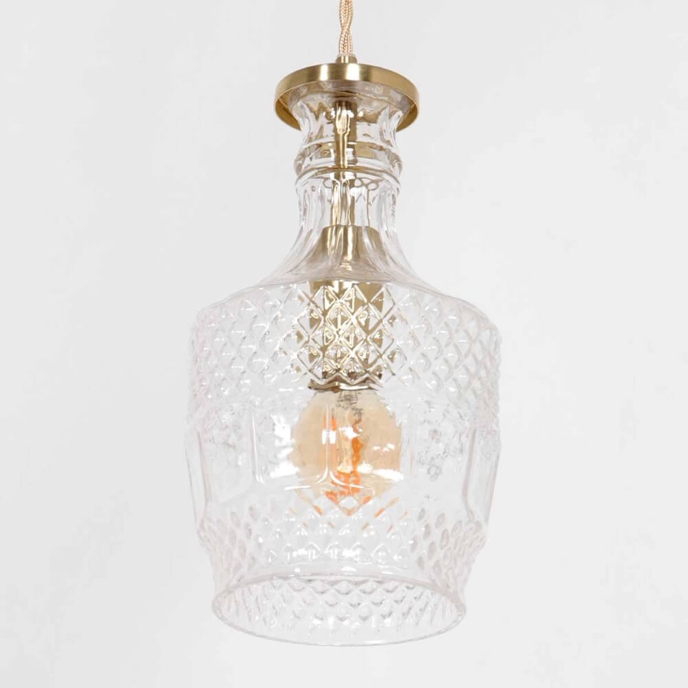 Klassieke hanglamp Grazioglass Ø 12,5cm Steinhauer 8712746166330
