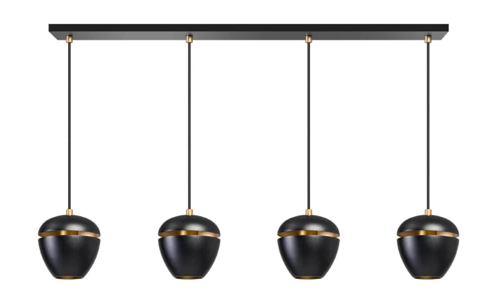 Unieke hanglamp Claire 4-lichts