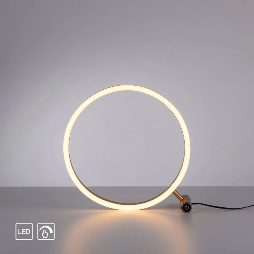 Tafellamp Ritus messing Just Light 4043689985615