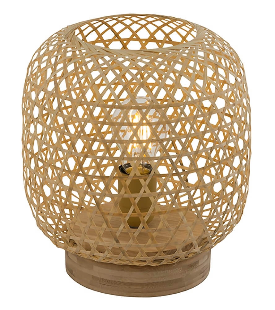 Rotan vloerlamp Mirena 27cm hoog