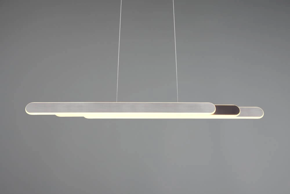Hanglamp Helios 130cm grijs Trio 4017807577822