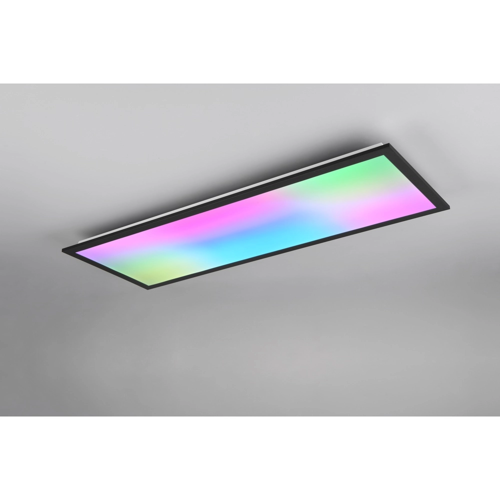 Plafonniere Beta 80cm zwart Trio 4017807600742