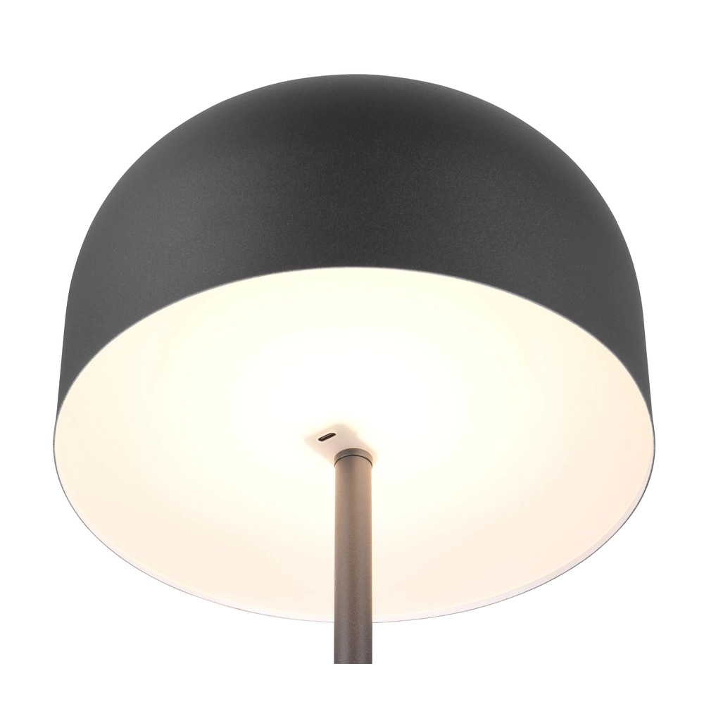 Design vloerlamp Jeff zwart Trio 4017807640892