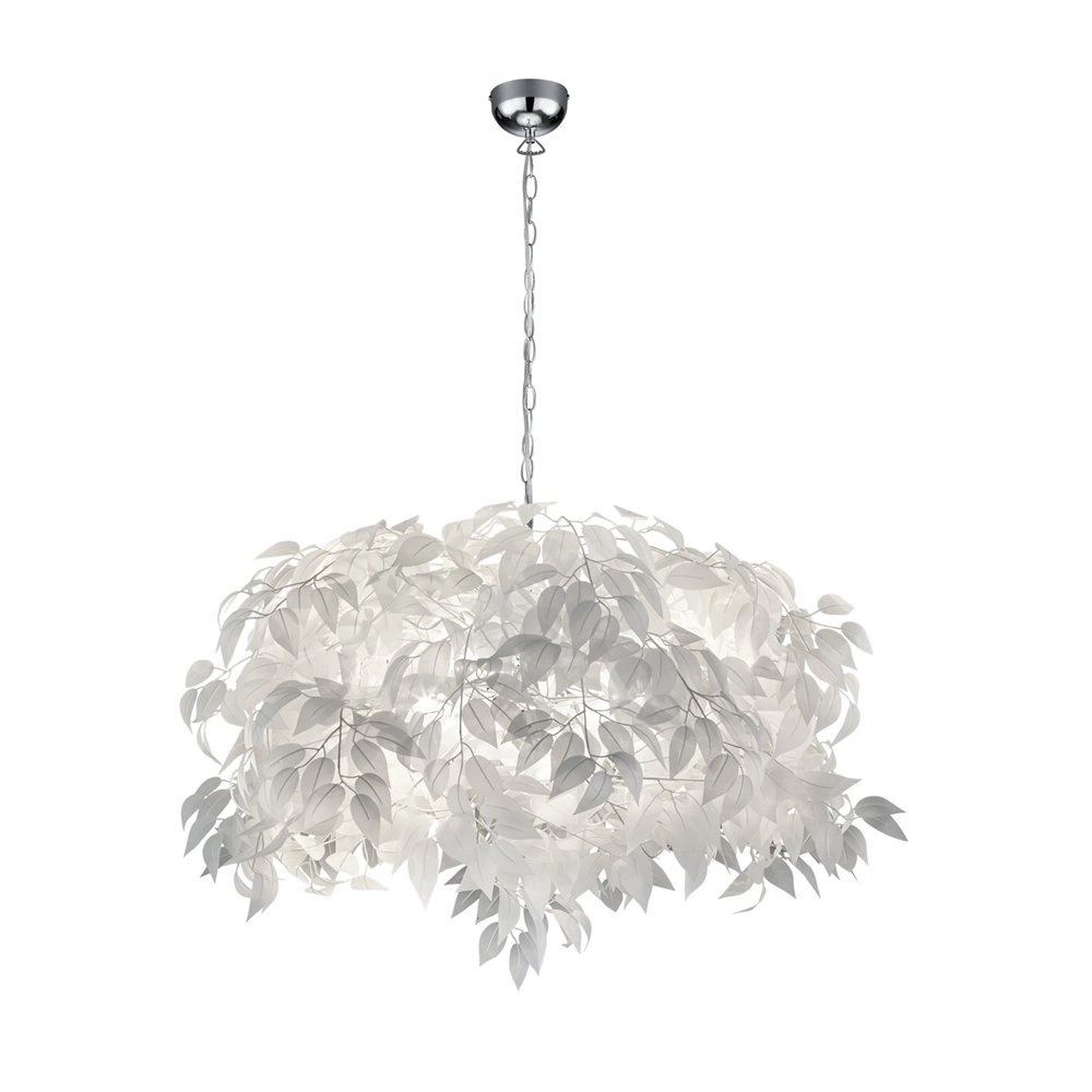 Hanglamp Leavy 70cm grijstint