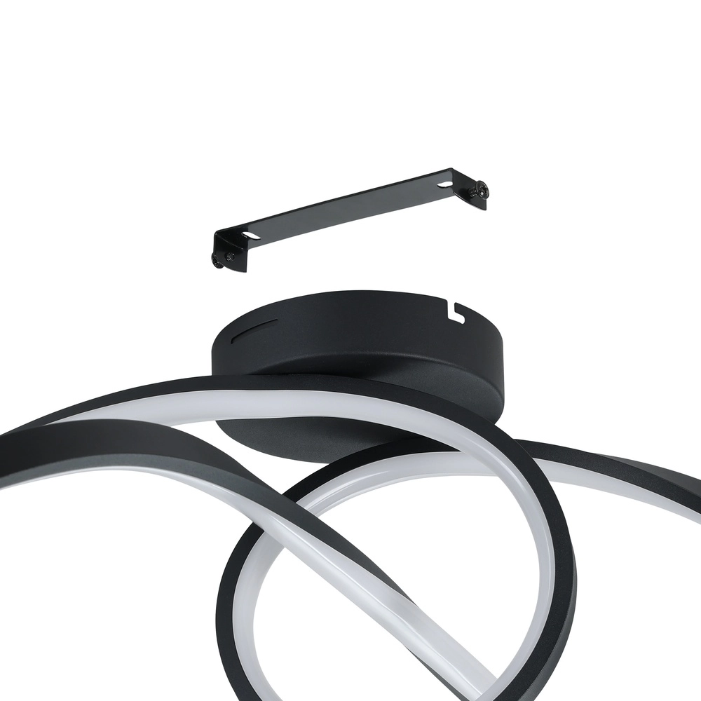 Zigbee plafondlamp Calarossa-Z led - zwart Eglo 9008606312948