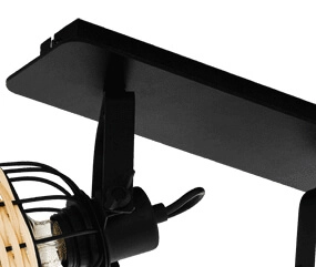 Plafondlamp Anwick 1 Rotan Eglo 9002759433260