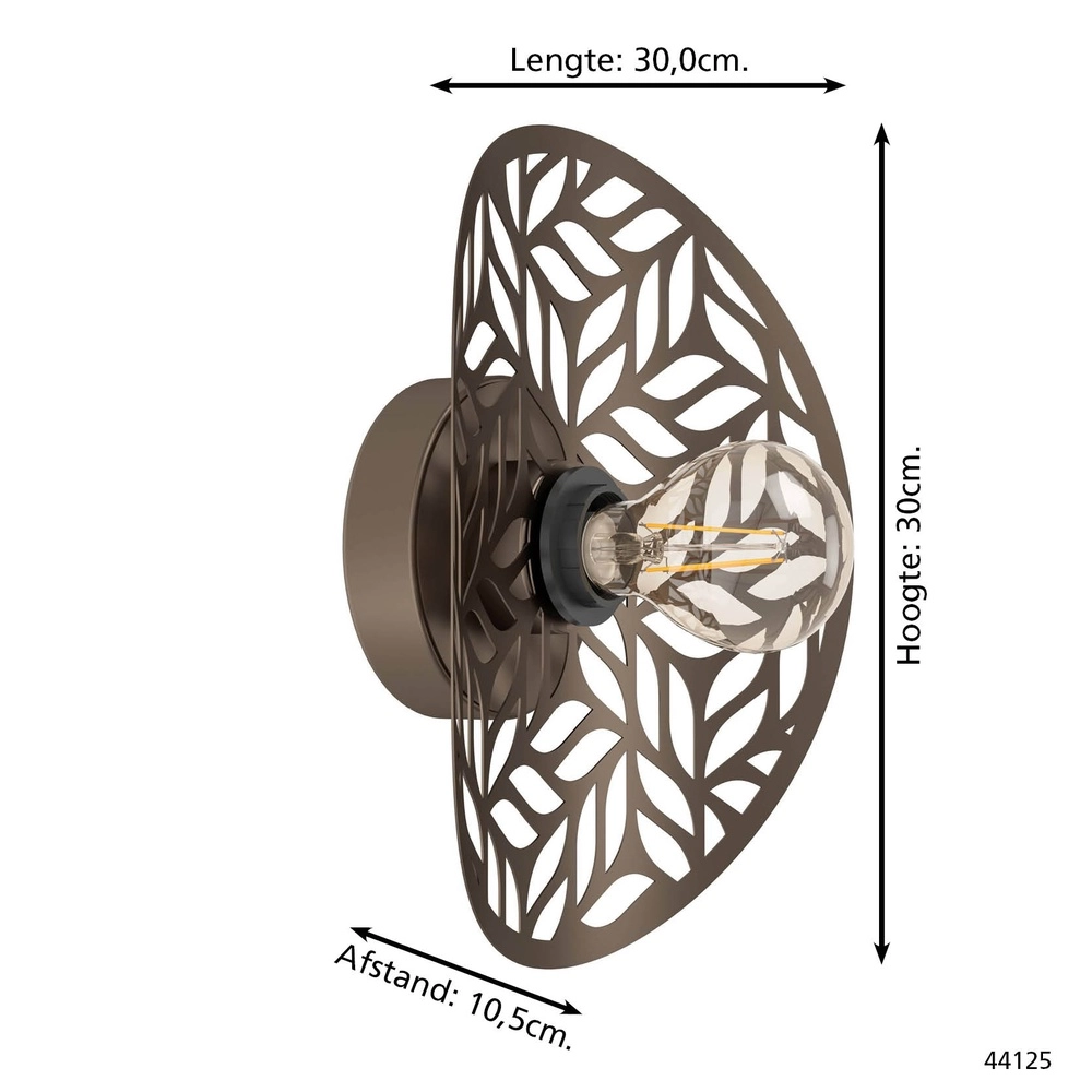 Wandlamp Swaby Ø 30cm Eglo 9008606359592