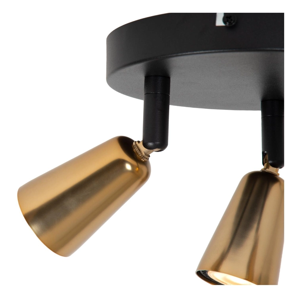Plafondspot Tiana 3-lichts champagne Lucide 5411212650405