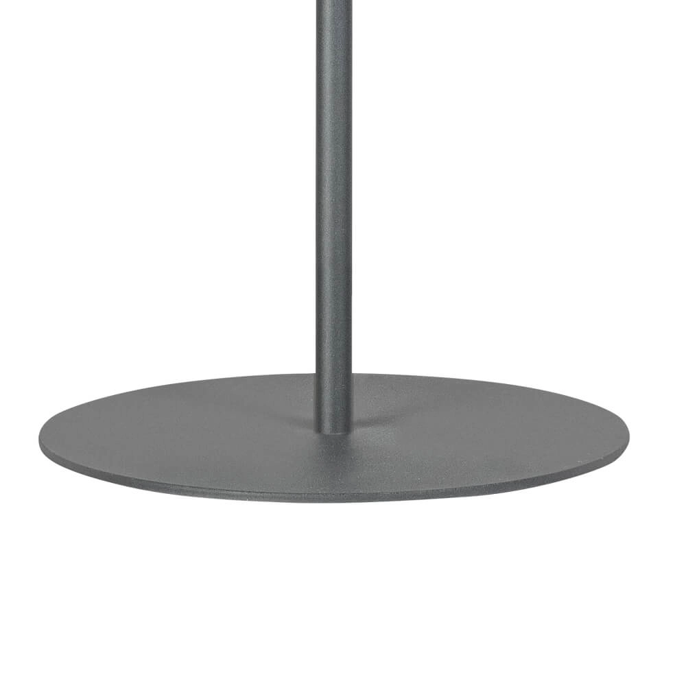 Glazen vloerlamp Sledge Glass 3-lichts zwart met goud glas ETH 8720195302889