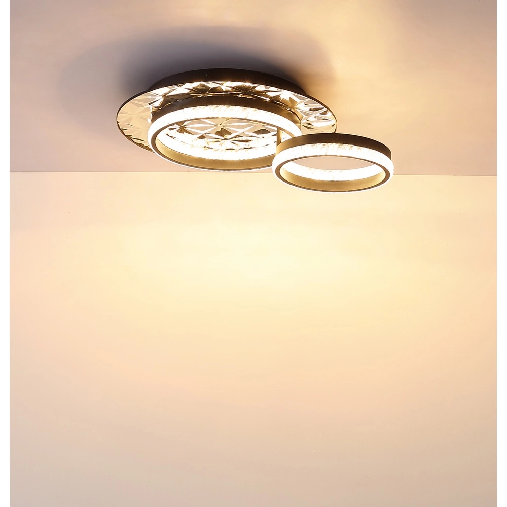 Design plafondlamp Della Ii zwart Globo 9007371578191