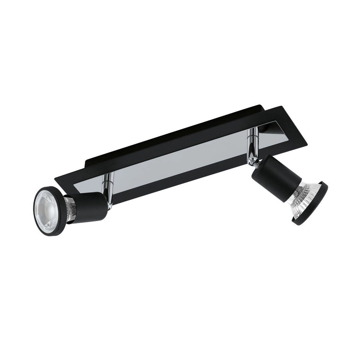 Ledspot Sarria 2-lichts zwart