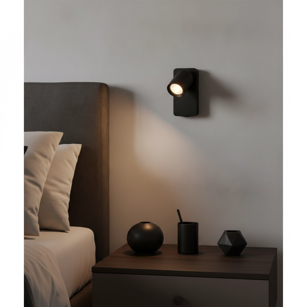 Wandspot Cosmina zwart Lyora 5212017455369