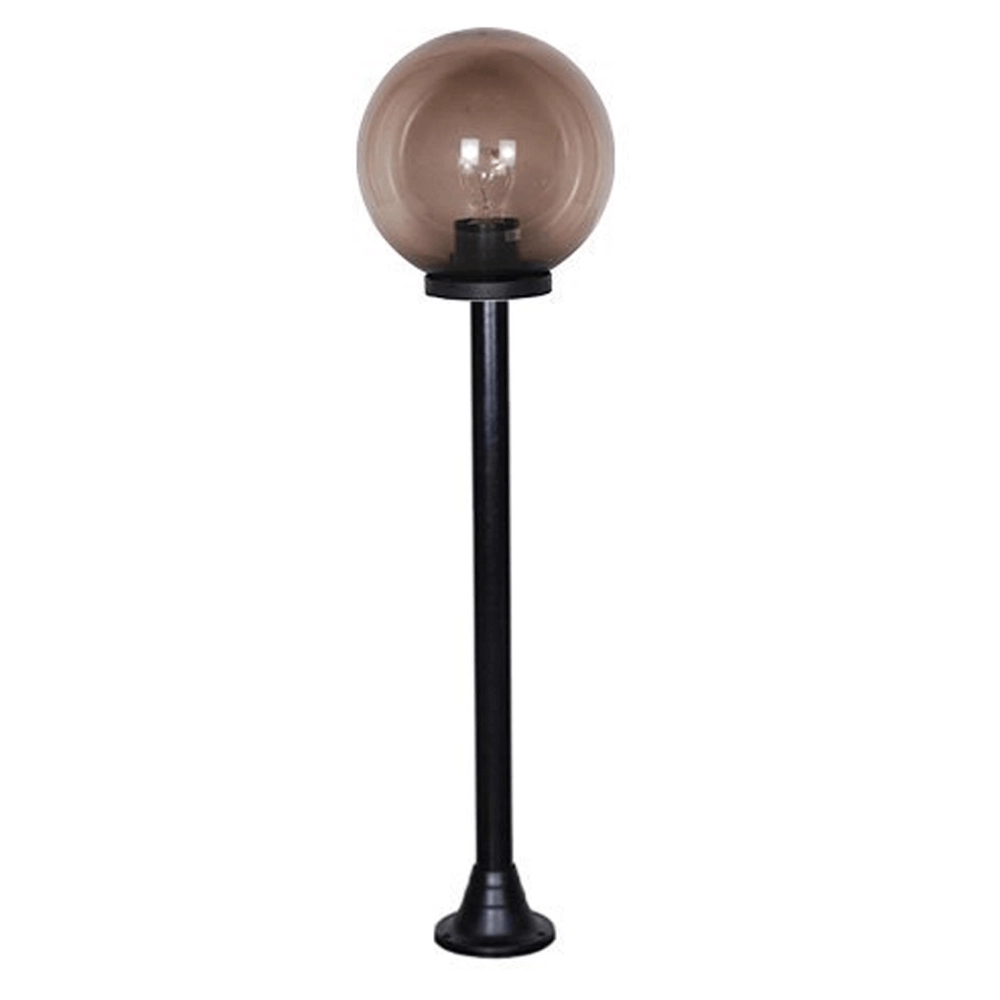 Bol lamp Bolano 181cm. staand smoke