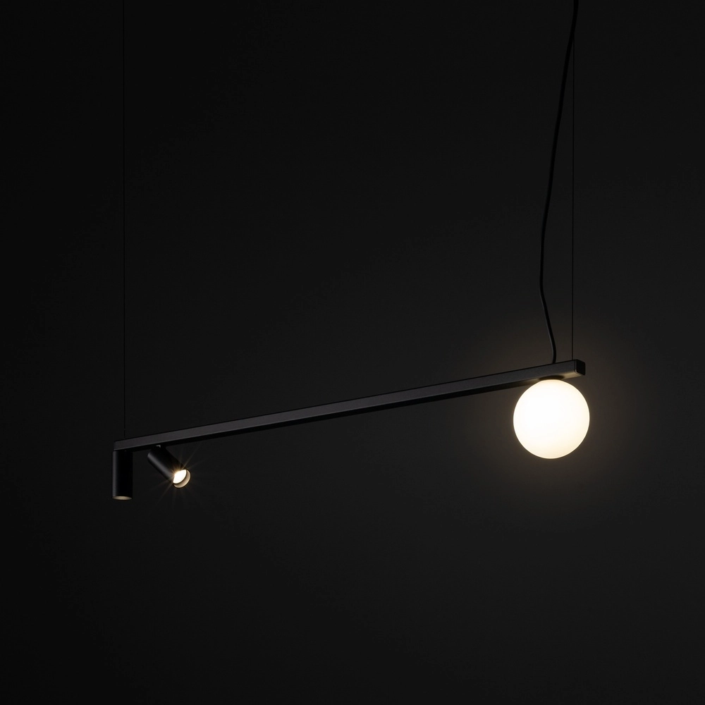 Design hanglamp Fourty zwart Lyora 5903139114479