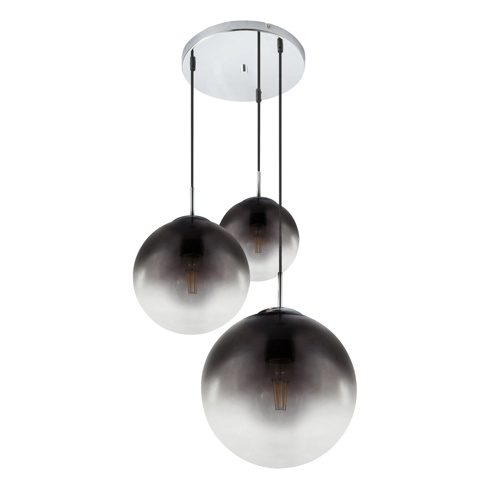 3-lichts hanglamp Varus chroom Globo 9007371377473