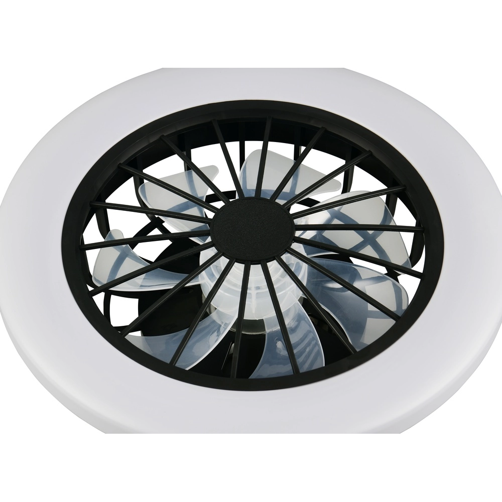 Plafondventilator Rotsund zwart Ø 38cm Trio 4017807693164