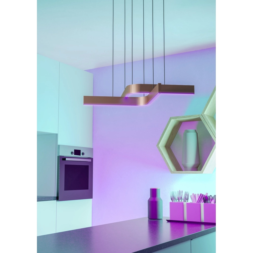 Design hanglamp Folcino-Z koper brons Eglo 9008606360284