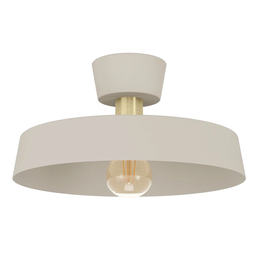 Design plafondlamp Valdiola zand bruin Eglo 9008606406777