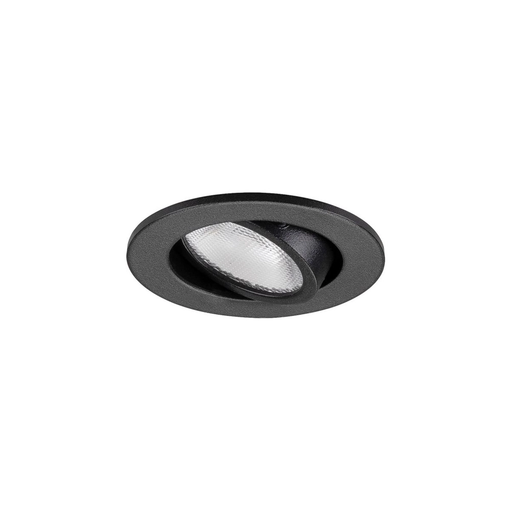 Inbouwspot New Tria 45 2700K zwart SLV 4024163303996