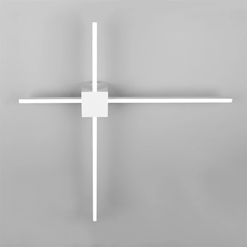 Moderne wandlamp Cassino wit 67,5cm Trio 4017807683240