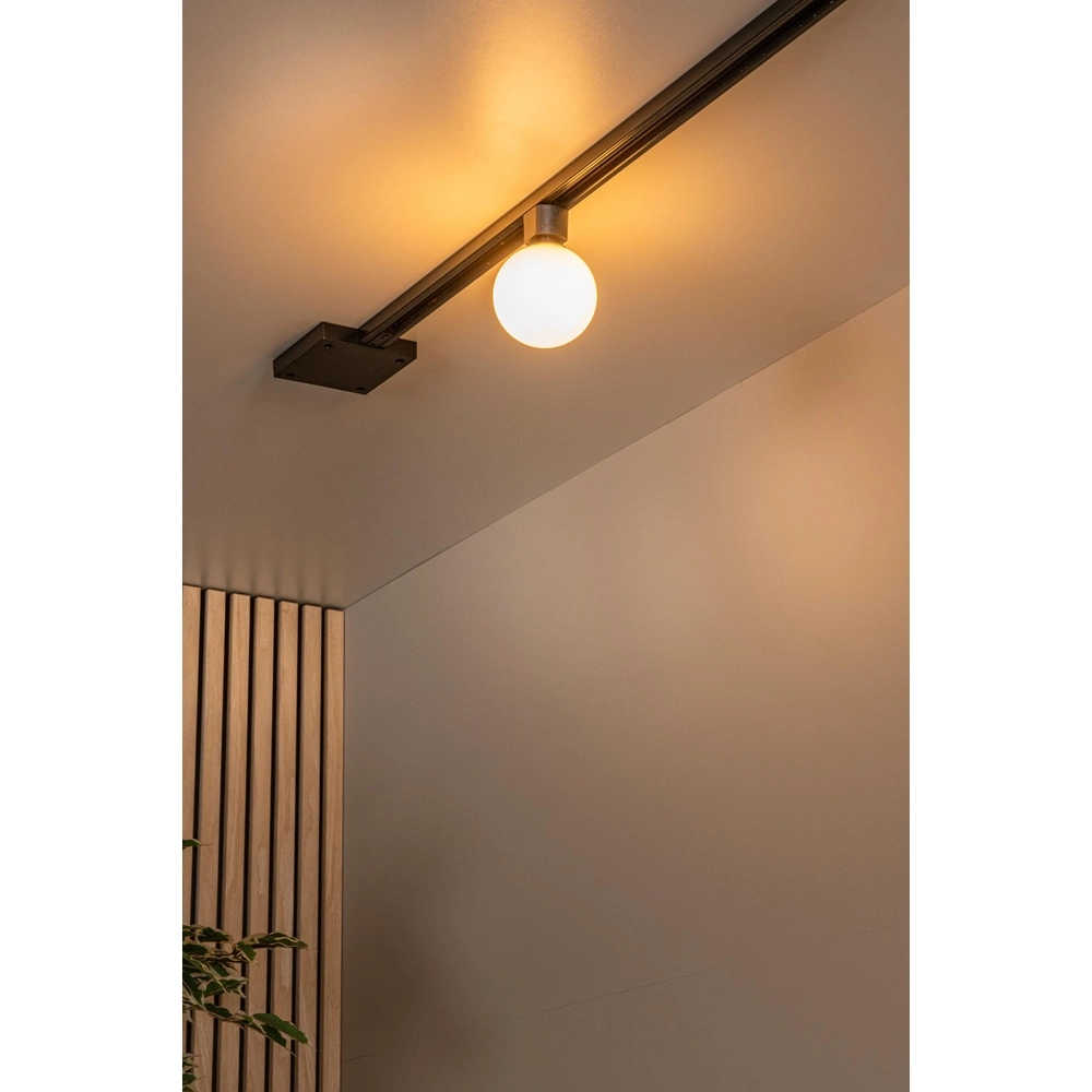 Railspot Track Tycho 1-fase zwart met wit Lucide 5411212093912