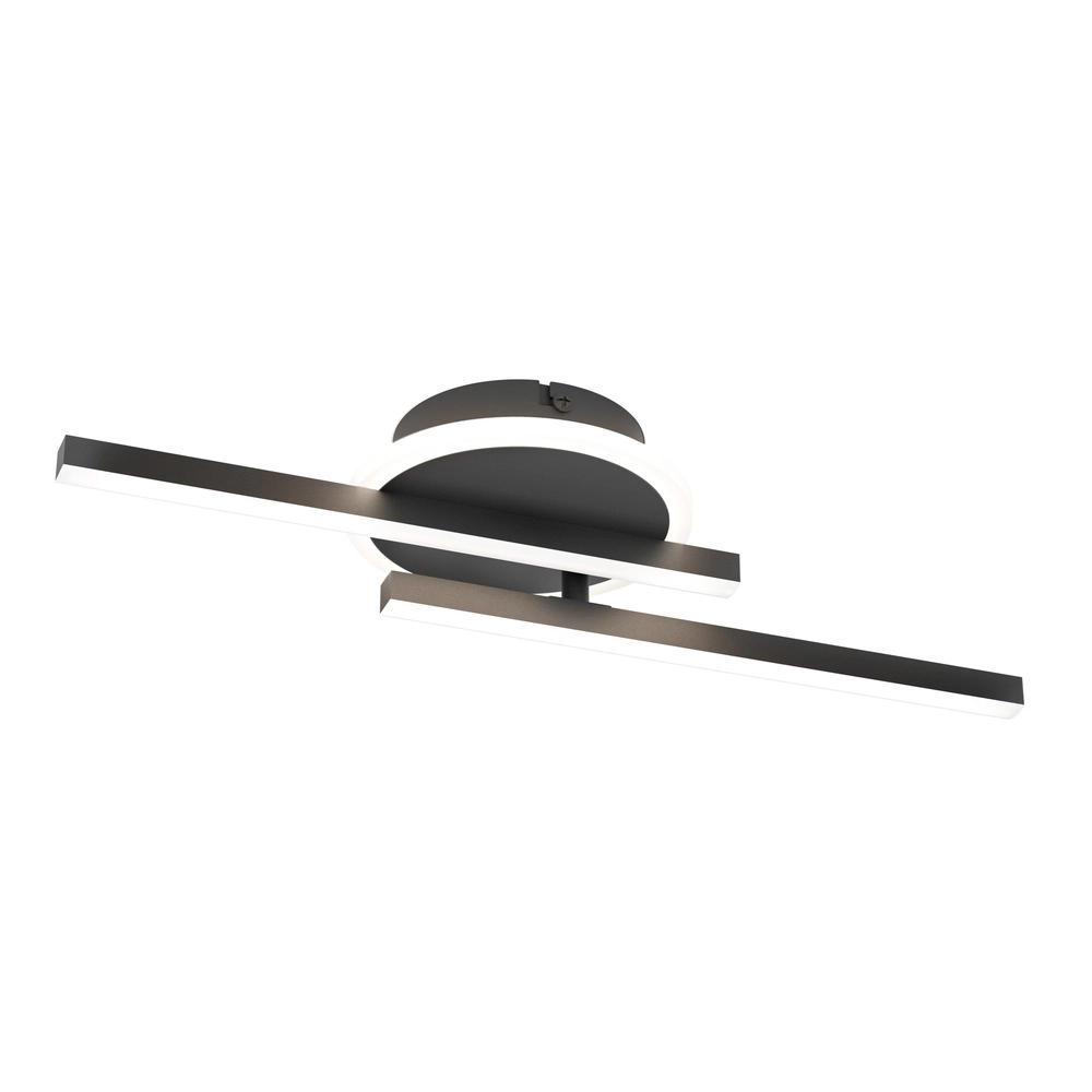 Moderne plafondlamp Nogaredo zwart 45cm Eglo 9008606391554