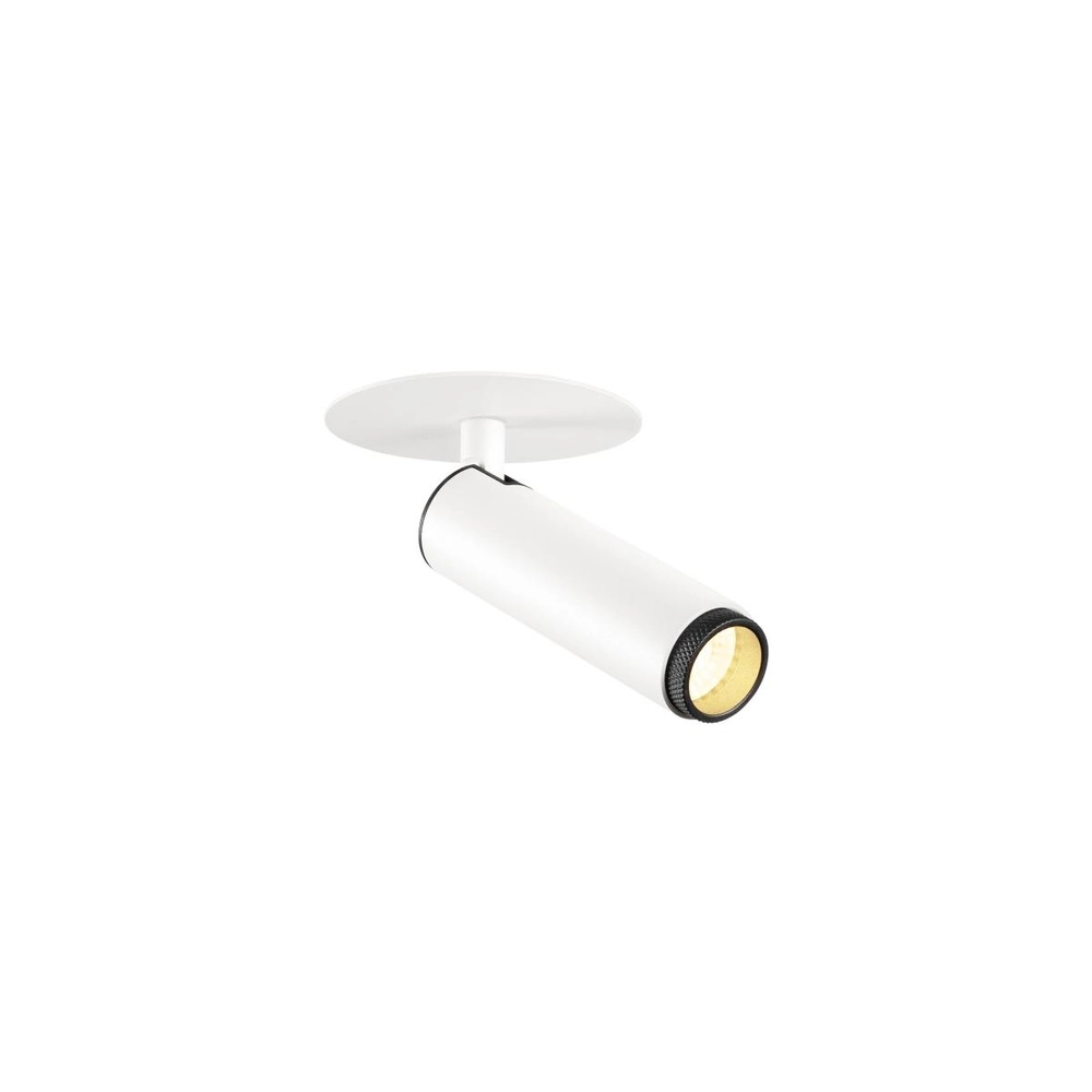 Inbouwspot Grip! S wit met zwart 3000K SLV 4024163304832