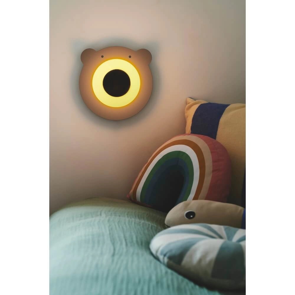 Kinder wandlamp Bruna Bear bruin Nordlux 5704924016035