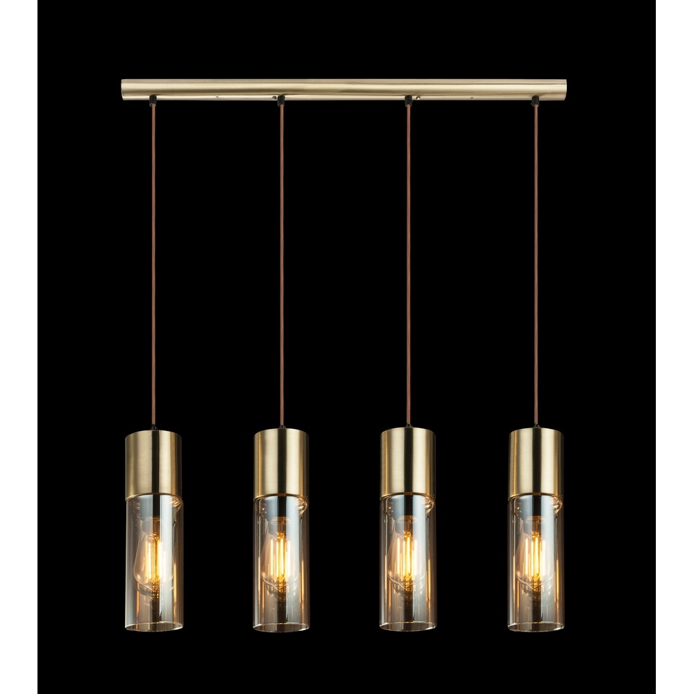 4-lichts hanglamp Annika goud design Globo 9007371370214