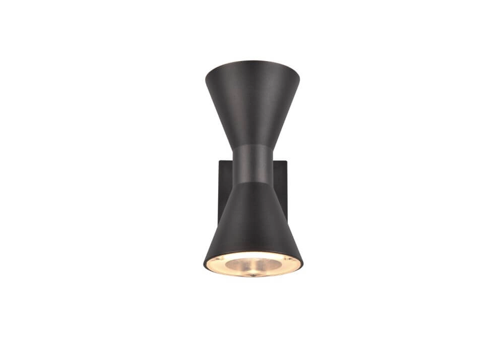 Wandlamp Ardas zwart Trio 4017807564044