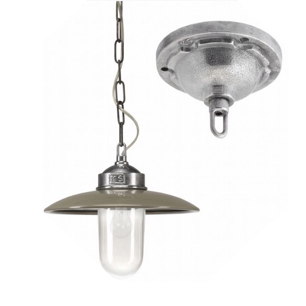 Veranda hanglamp Solingen Retro retro taupe KS verlichting 8714732658003