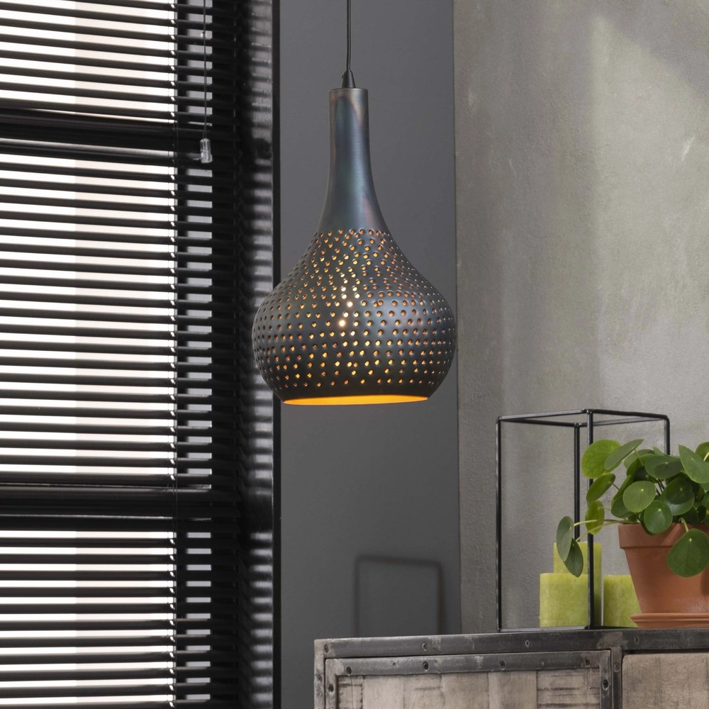 Gaatjes hanglamp Punch Ø 25cm