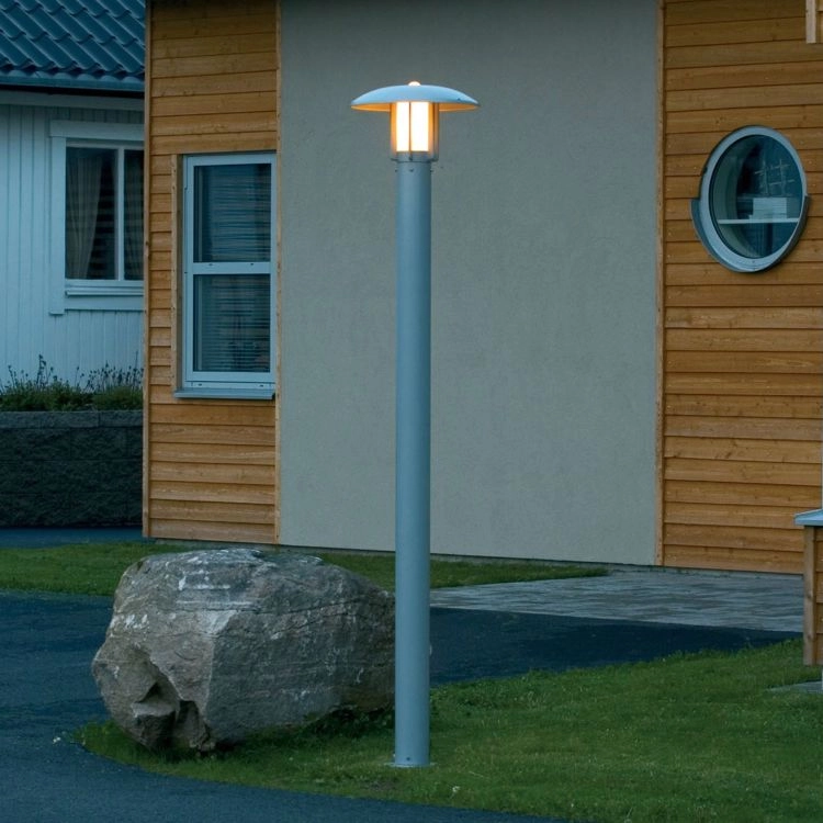 Design terraslamp Heimdal 200cm mat zilver KonstSmide 7318304023124