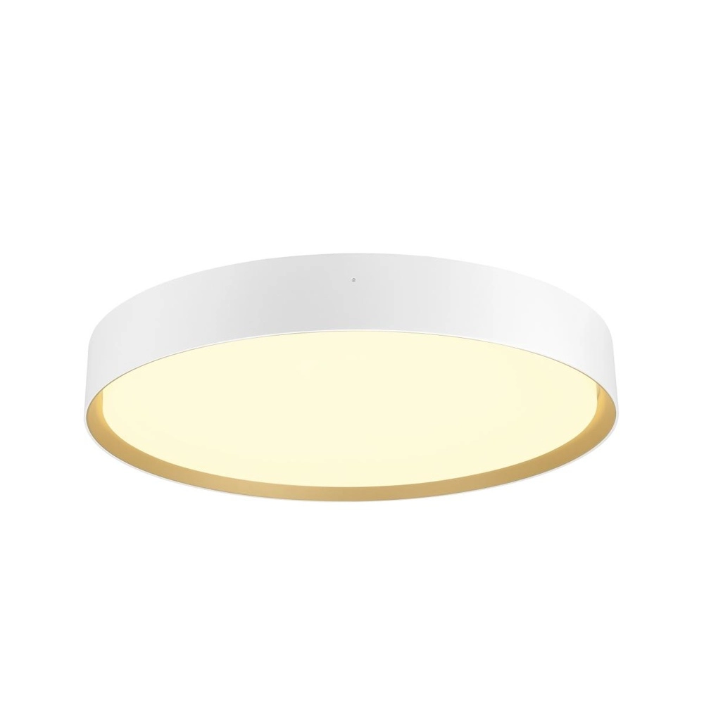Plafondlamp Decona Ø 42cm wit met goud - 3000K/4000K