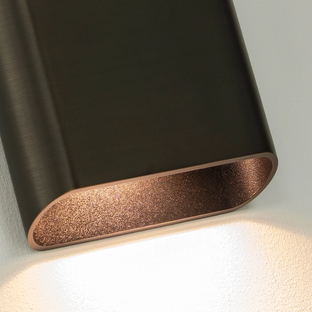 Wandlamp Diaz L donker brons Artdelight 8720701104211