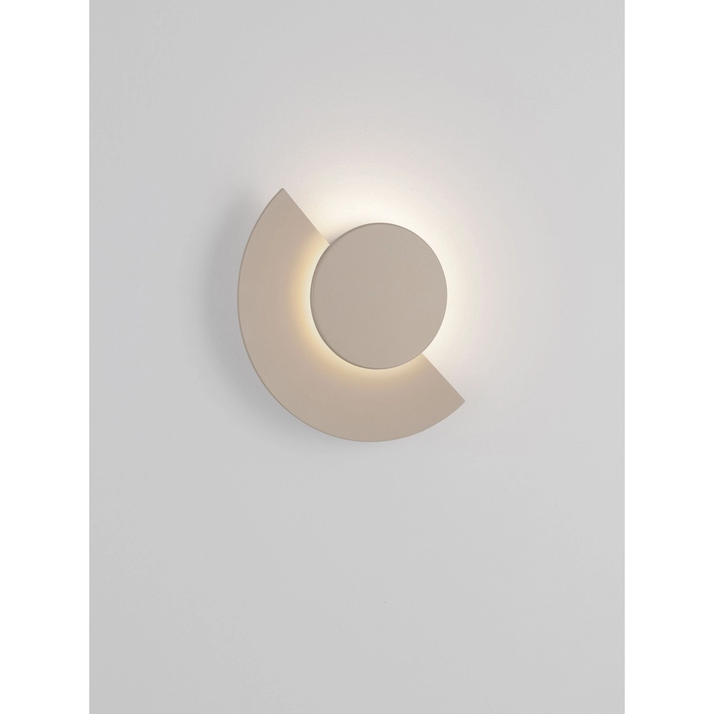 Moderne wandlamp Gloo zand bruin - 3000K Lyora 5212017497291