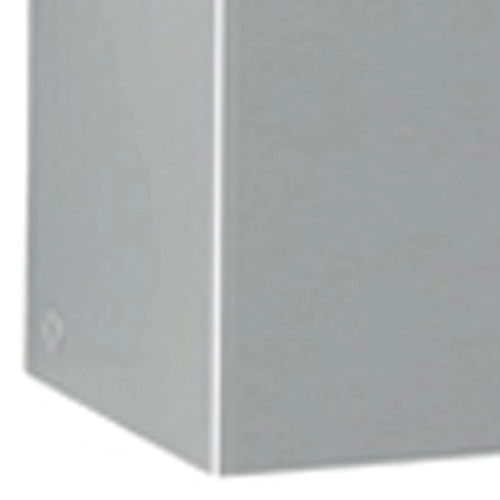 Up- & downlighter Squad Square M 15cm rvs Albert 4007235963649
