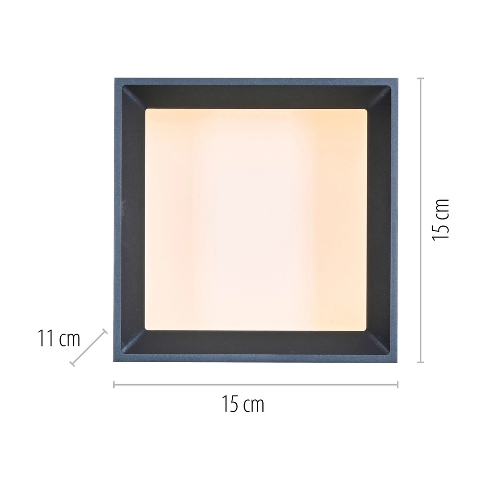 Led opbouwspot Pure Manhattan mystic grey Paul Neuhaus 4012248396827