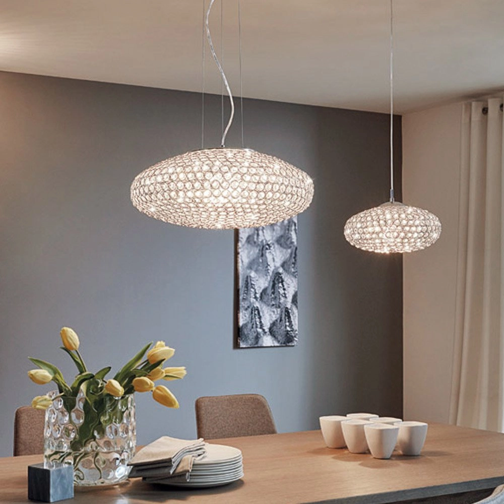 Hanglamp Clemente 54cm metaalgrijs Eglo 9002759952877