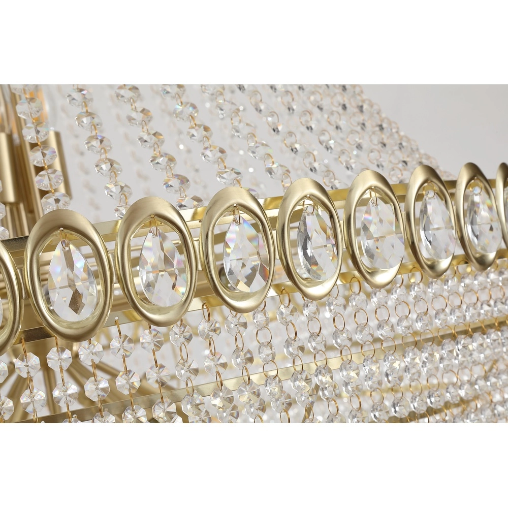 Kroonluchter Louis goud Ø 100cm Searchlight 5053423274621