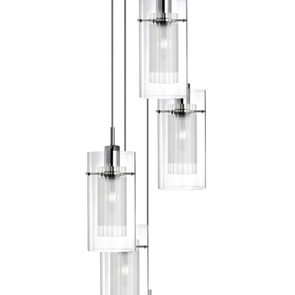 Glazen vide lamp Duo 1 Searchlight 5013874274649