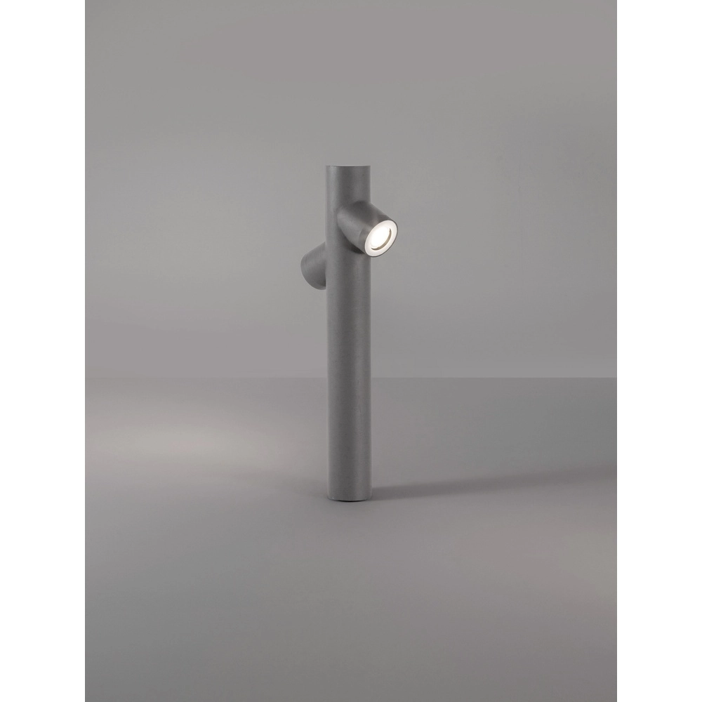 Design tuinlamp Ramo grijs dubbel